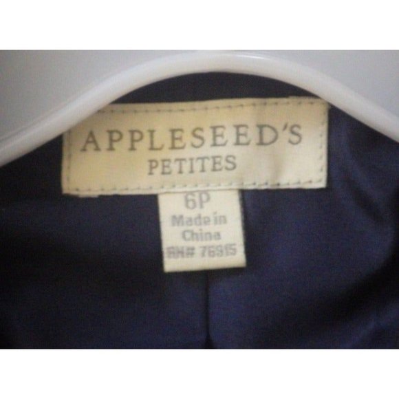 Appleseeds Petites Blue Jacket 6P Petite School Uniform Costume Wednesday Addams - Picture 2 of 4